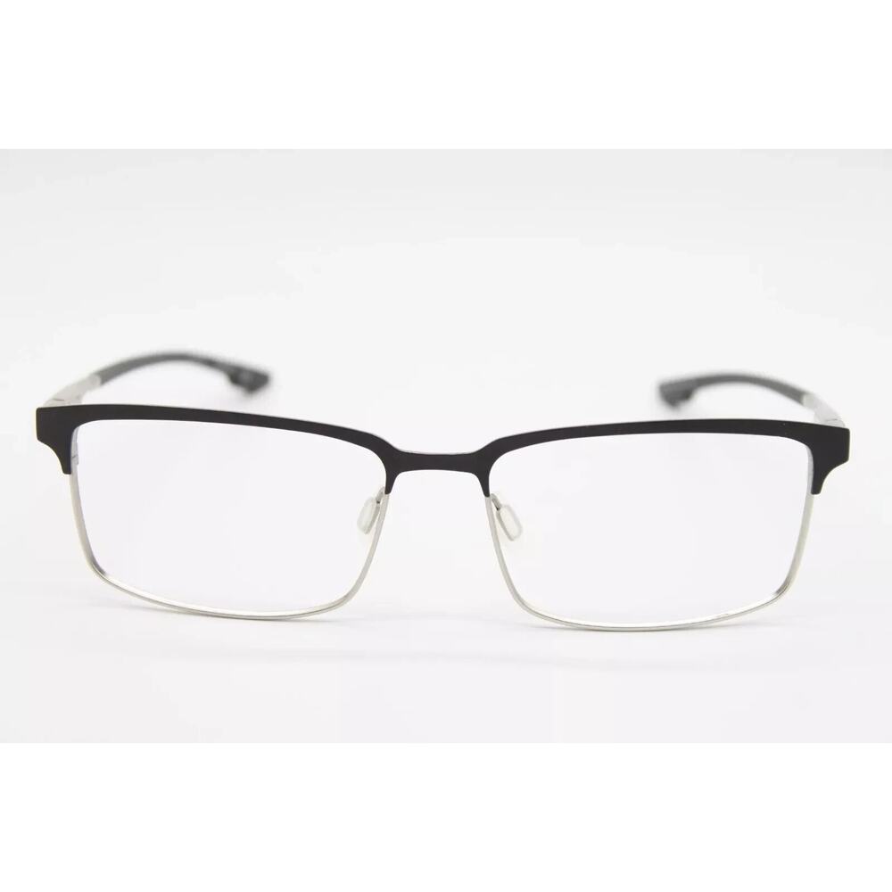 COLUMBIA C3016 002 BLACK SILVER MEN'S EYEGLASSES FRAMES 59-17-150